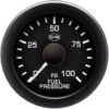 EV² R11000 Series 0-100 Fuel Pressure Gauge R11044