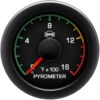 EV² R12000 Series 0-1600 Pyrometer W/Color Band R12021