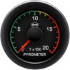 EV² R12000 Series 0-2000 Pyrometer W/Color Band R12031