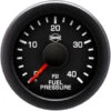 EV² R12000 Series 0-40 Fuel Pressure Gauge R12055