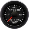 EV² R12000 Series 140-320° Coolant Temperature Gauge R12577
