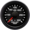 EV² R12000 Series 100-280° Coolant Temperature Gauge R12588