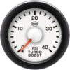 EV² R14000 Series 0-40 Electronic Turbo Boost Gauge R14333