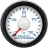 EV² R15000 Series 0-100 Exhaust Backpressure Gauge R15155
