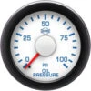 EV² R15000 Series 0-100 Oil Pressure Gauge R15211