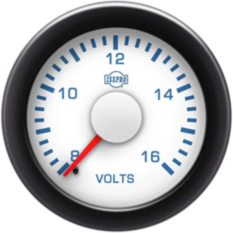EV² R15000 Series 8-16V Voltmeter Gauge R15600 1 EV² R15000 Series 8-16V Voltmeter Gauge R15600