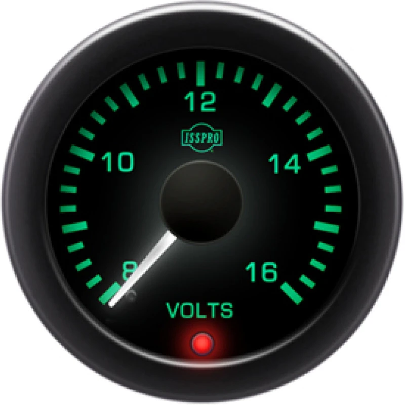 EV² R16000 Series 8-16V Voltmeter Gauge R16600 2 EV² R16000 Series 8-16V Voltmeter Gauge R16600 - Image 2