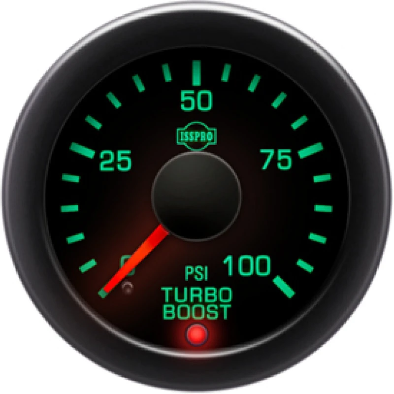 EV² R17000 Series 0-100 Electronic Turbo Boost Gauge R17433 2 EV² R17000 Series 0-100 Electronic Turbo Boost Gauge R17433 - Image 2