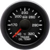 EV² R17000 Series 140-320° Transmission Temperature Gauge R17566