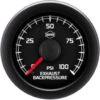 EV² R18000 Series 0-100 Exhaust Backpressure Gauge R18155