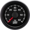 EV² R18000 Series 0-60 Electronic Turbo Boost Gauge R18233